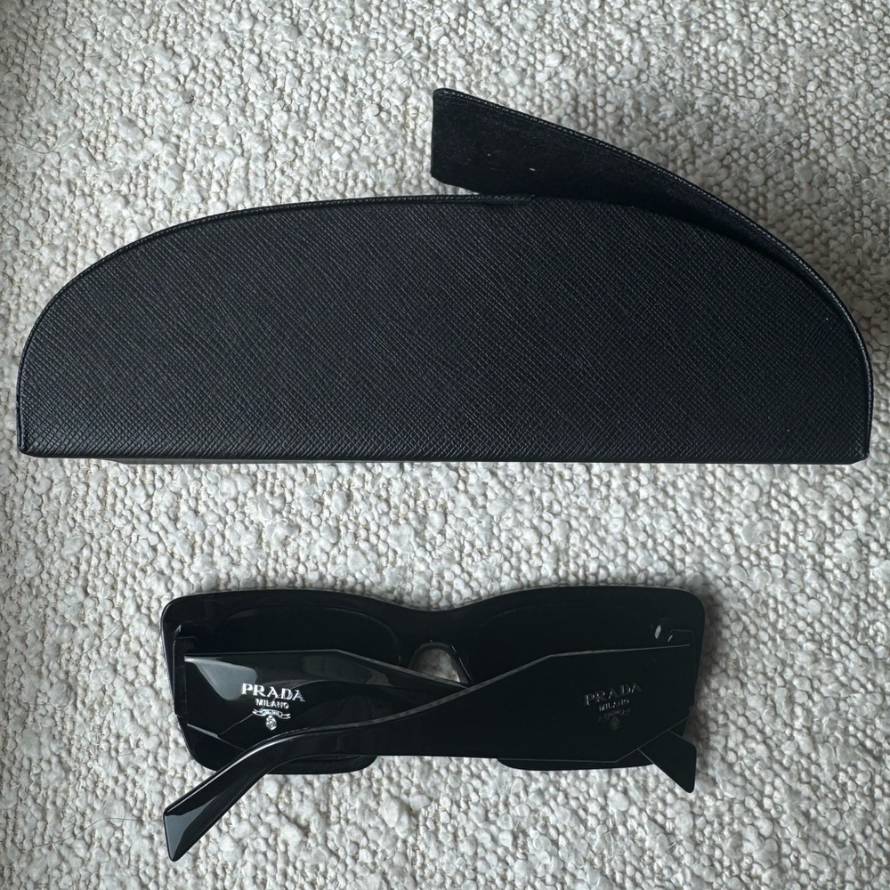 Prada Black Sunglasses with Case